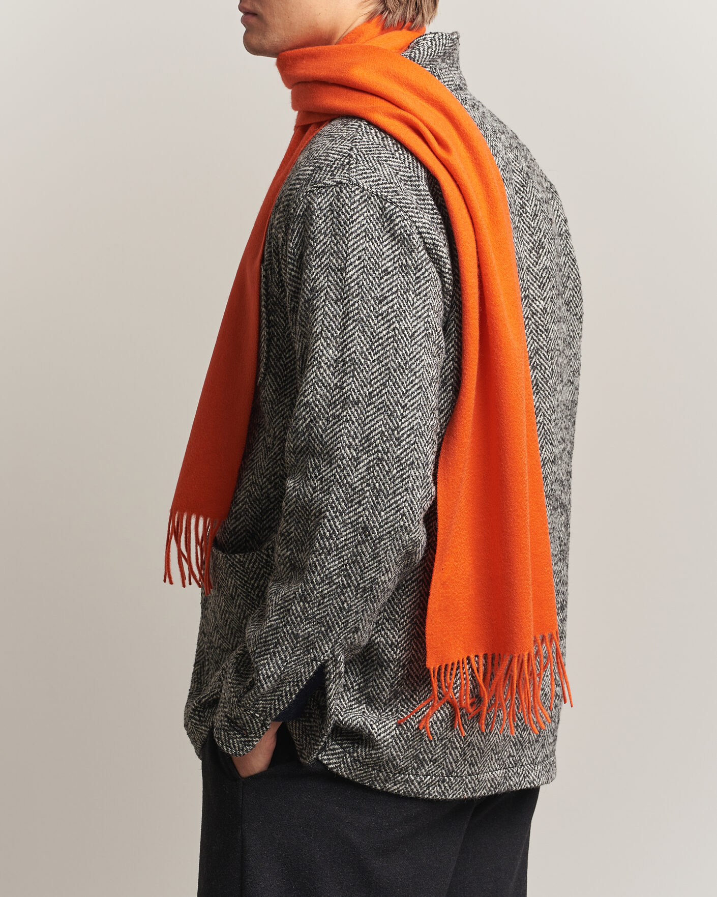 Mies | Kaulaliinat | BEAMS PLUS | Cashmere Scarf Orange