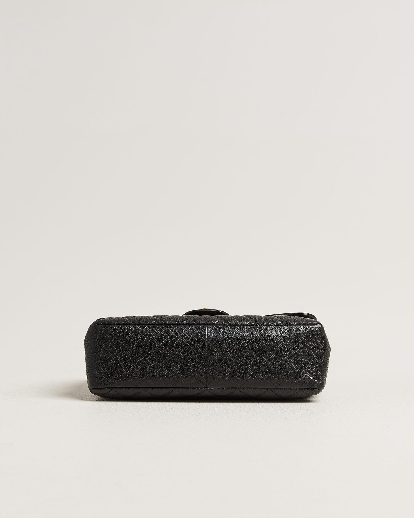 Mies | Pre-Owned & Vintage Bags | Chanel Pre-Owned | Classic Jumbo Single Flap Bag Caviar Black