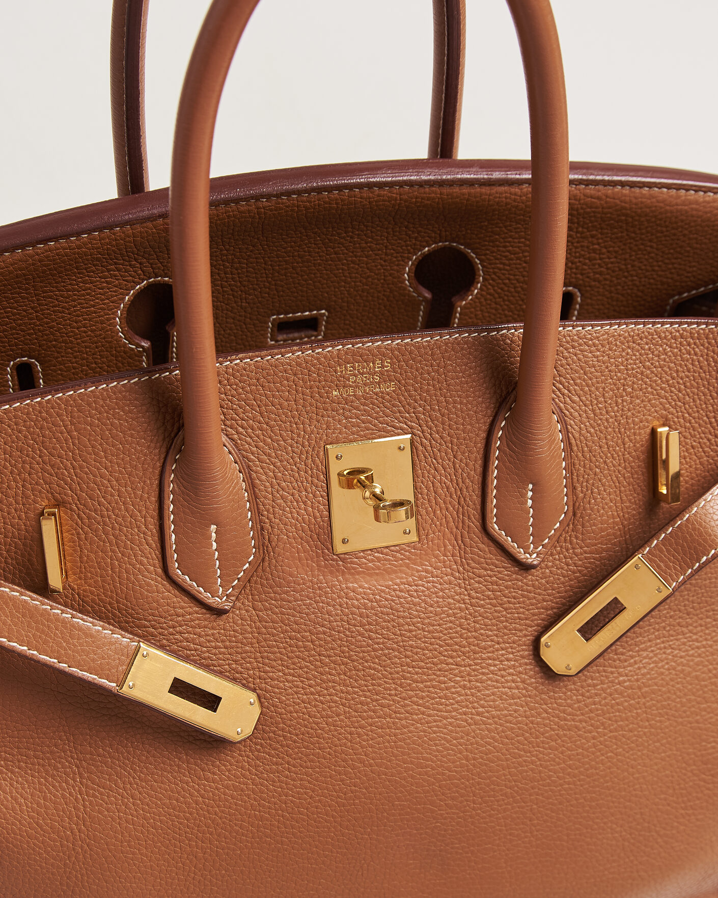 Mies | Pre-Owned & Vintage Bags | Hermès Pre-Owned | Birkin 35 Togo Leather Gold