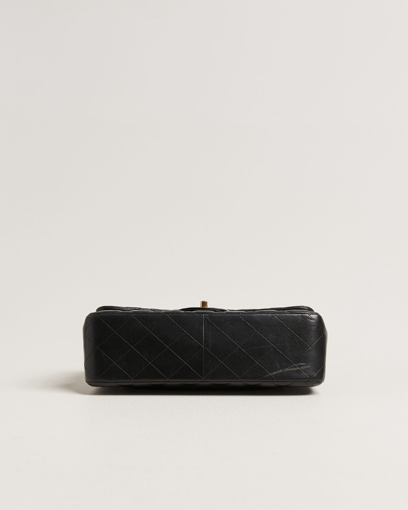Mies | Pre-Owned & Vintage Bags | Chanel Pre-Owned | Classic Jumbo Double Flap Bag Lambskin Black