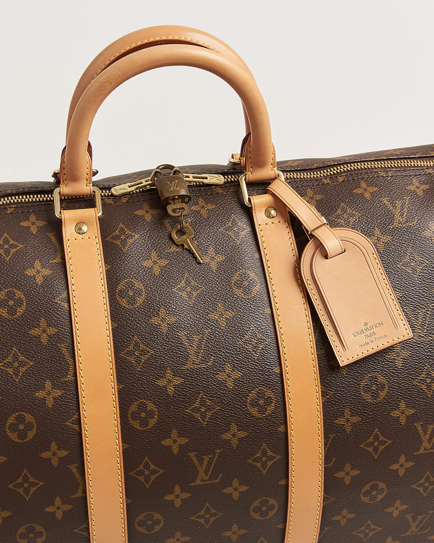 Mies | Pre-Owned & Vintage Bags | Louis Vuitton Pre-Owned | Keepall Bandouliére 55 Monogram