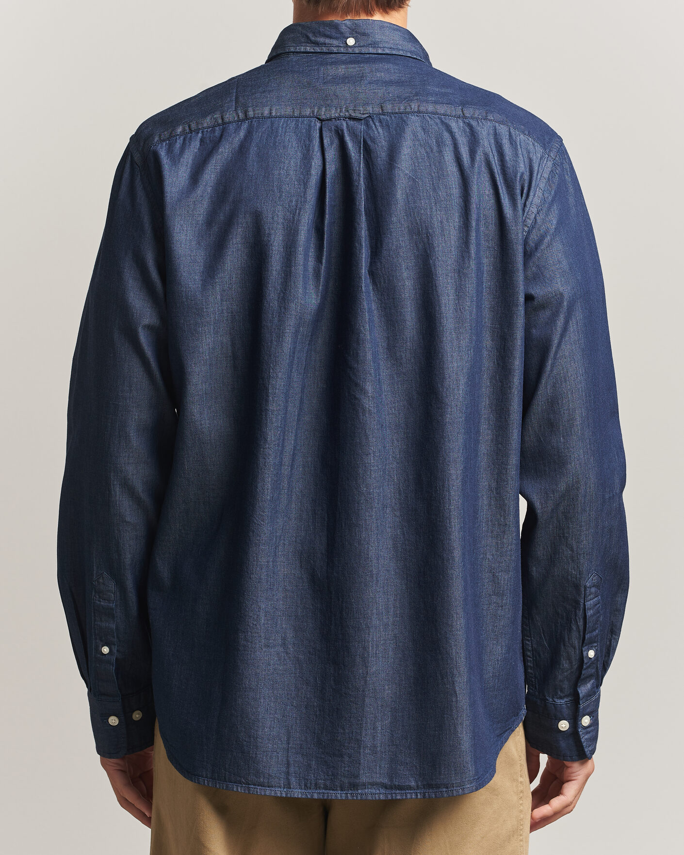 Mies | Kauluspaidat | Gant | Regular Fit Indigo Shirt Dark Indigo