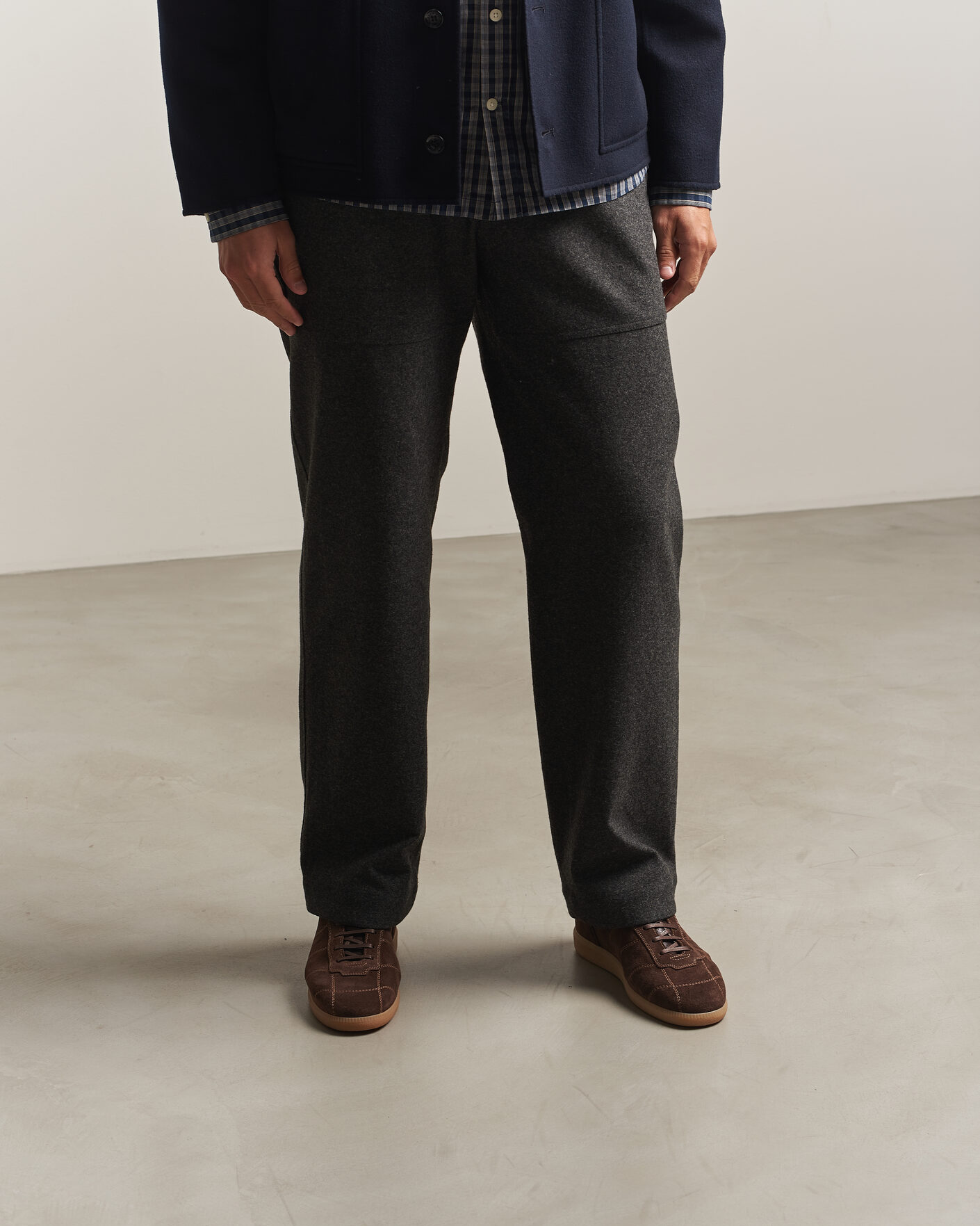 Mies | Tennarit | CQP | Stillo Suede Sneaker Dark Brown