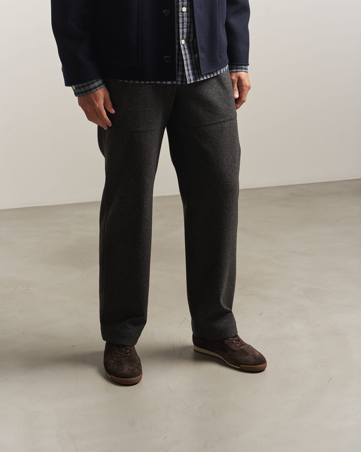 Mies | Tennarit | CQP | Piazza Running Sneaker Dark Brown