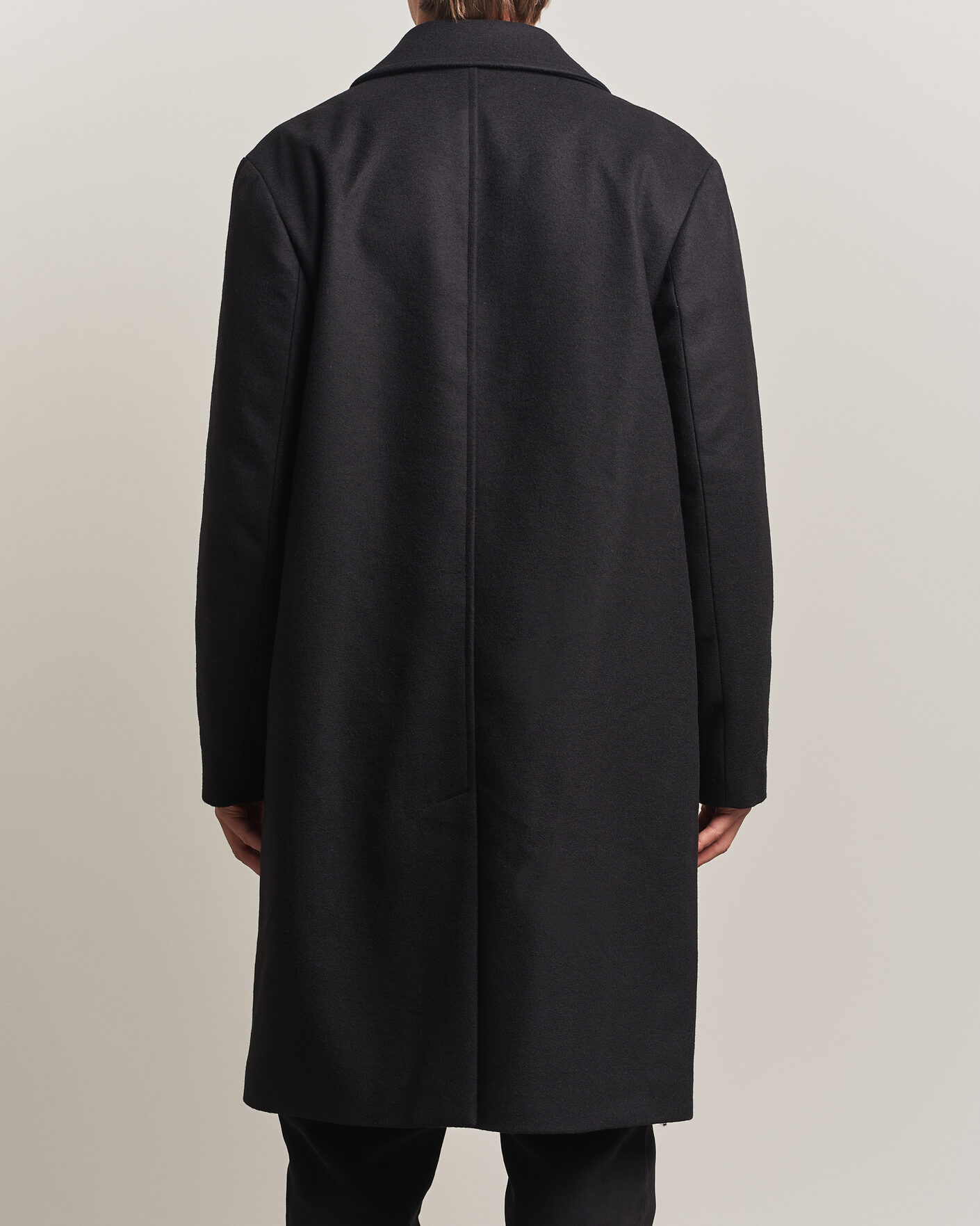 Mies | Takit | A Day's March | Shamrock Wool Car Coat Black