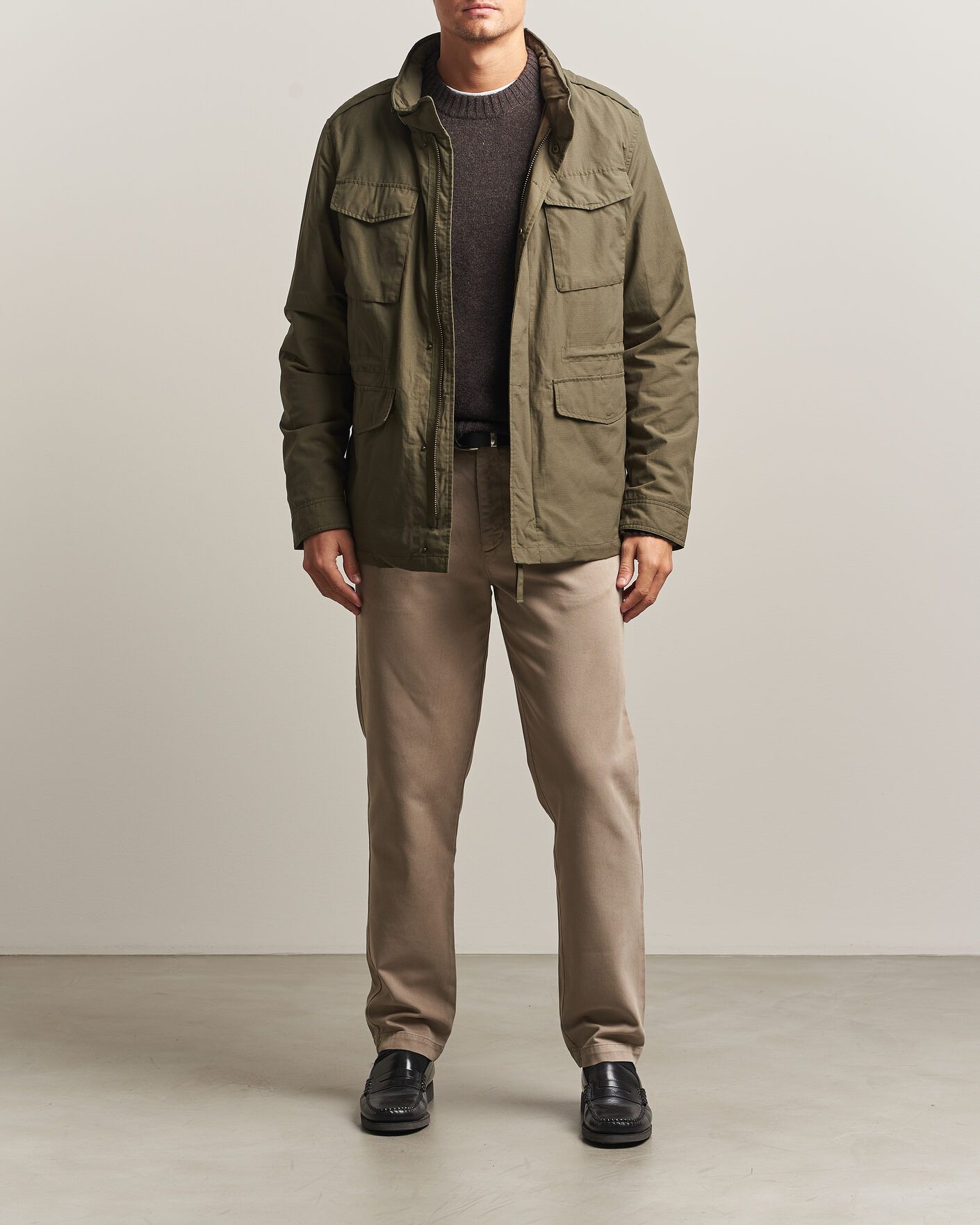 Mies | Takit | A Day's March | Barnett M65 Jacket Olive
