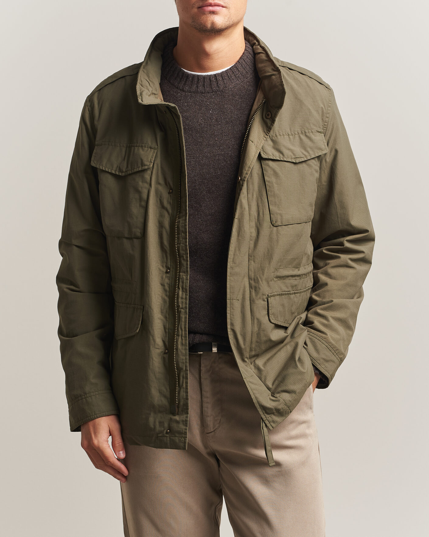 Mies | Takit | A Day's March | Barnett M65 Jacket Olive