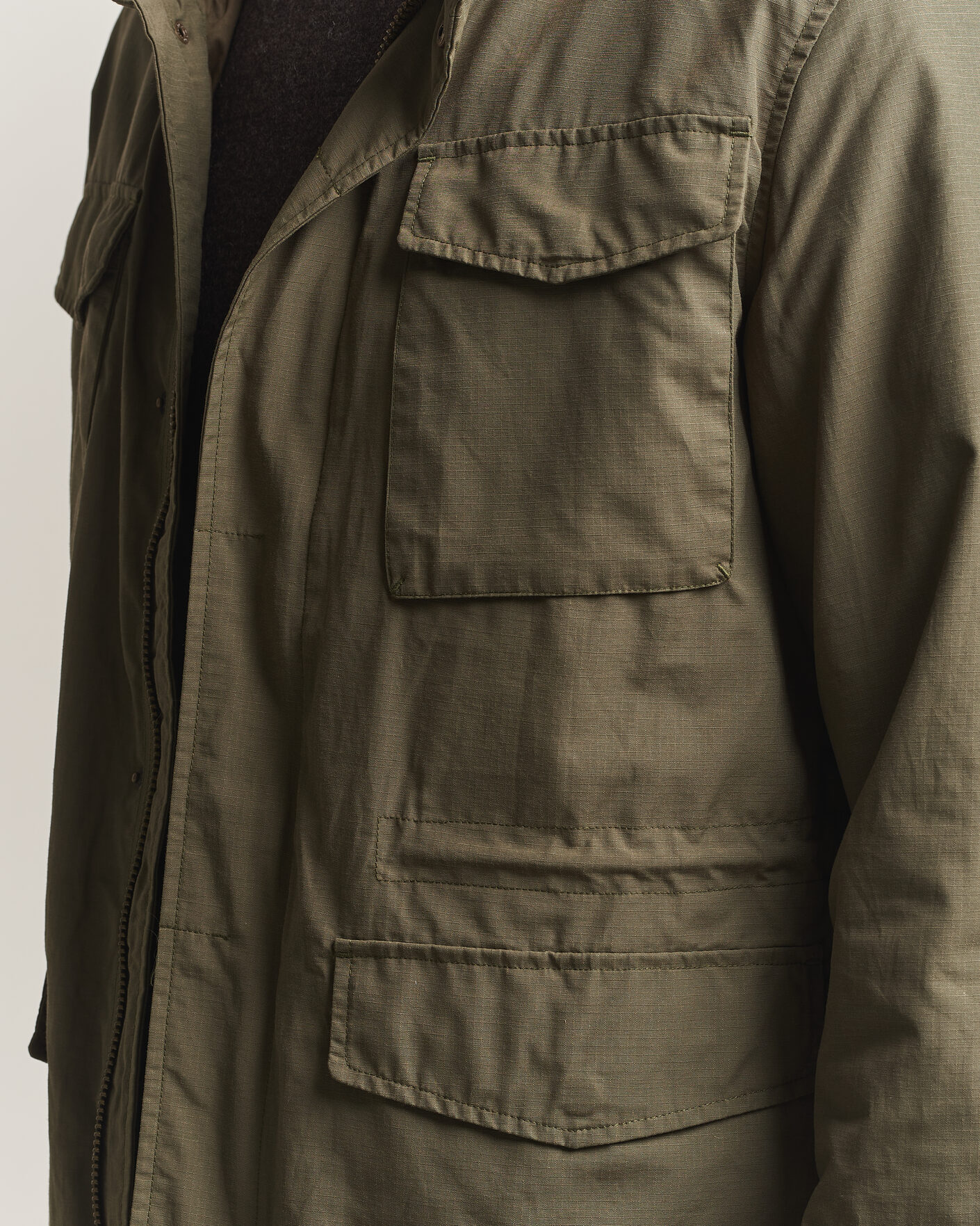 Mies | Takit | A Day's March | Barnett M65 Jacket Olive