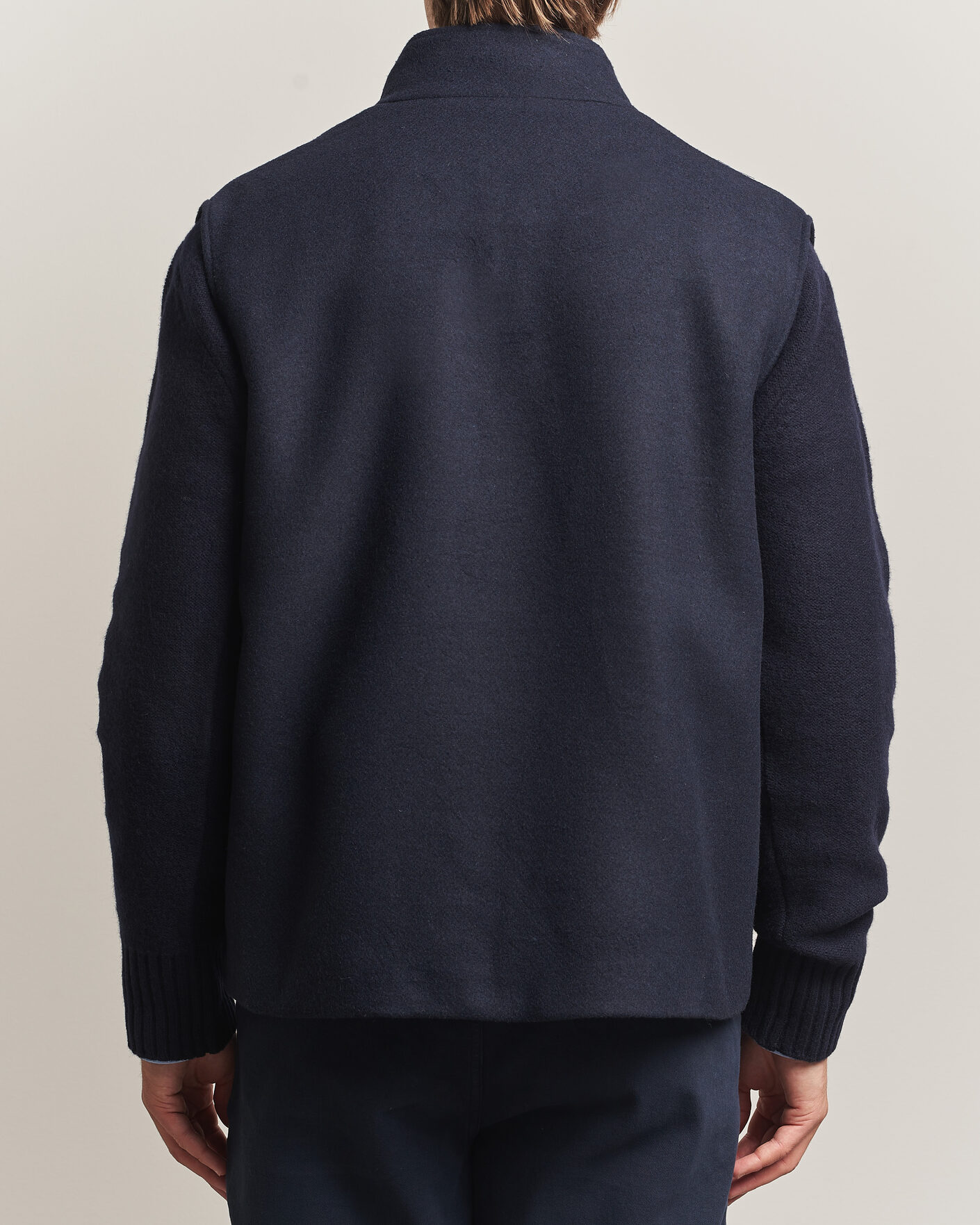 Mies | Ulkoliivit | A Day's March | Canora Lined Wool Vest Navy