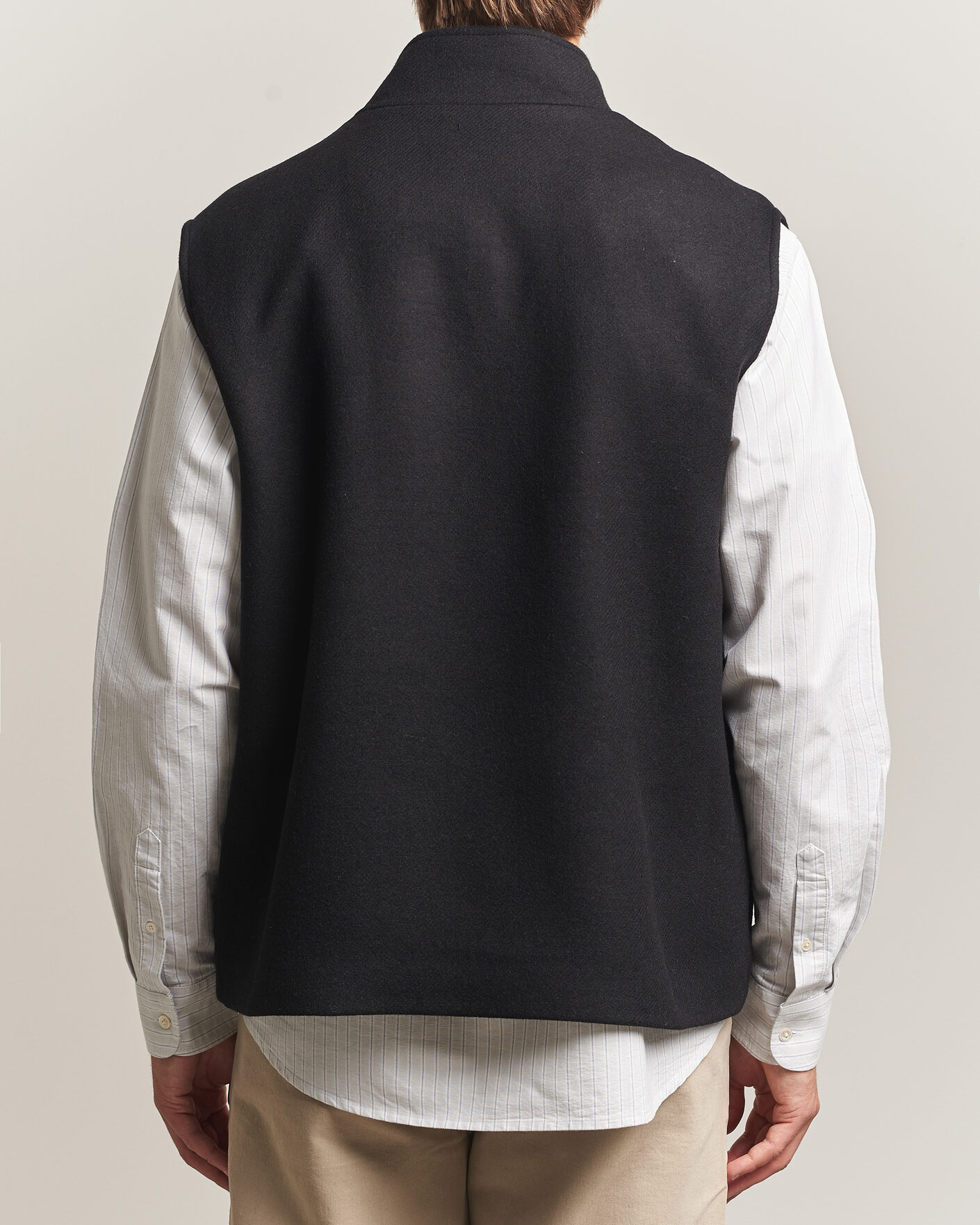 Mies | Ulkoliivit | A Day's March | Canora Lined Wool Vest Black
