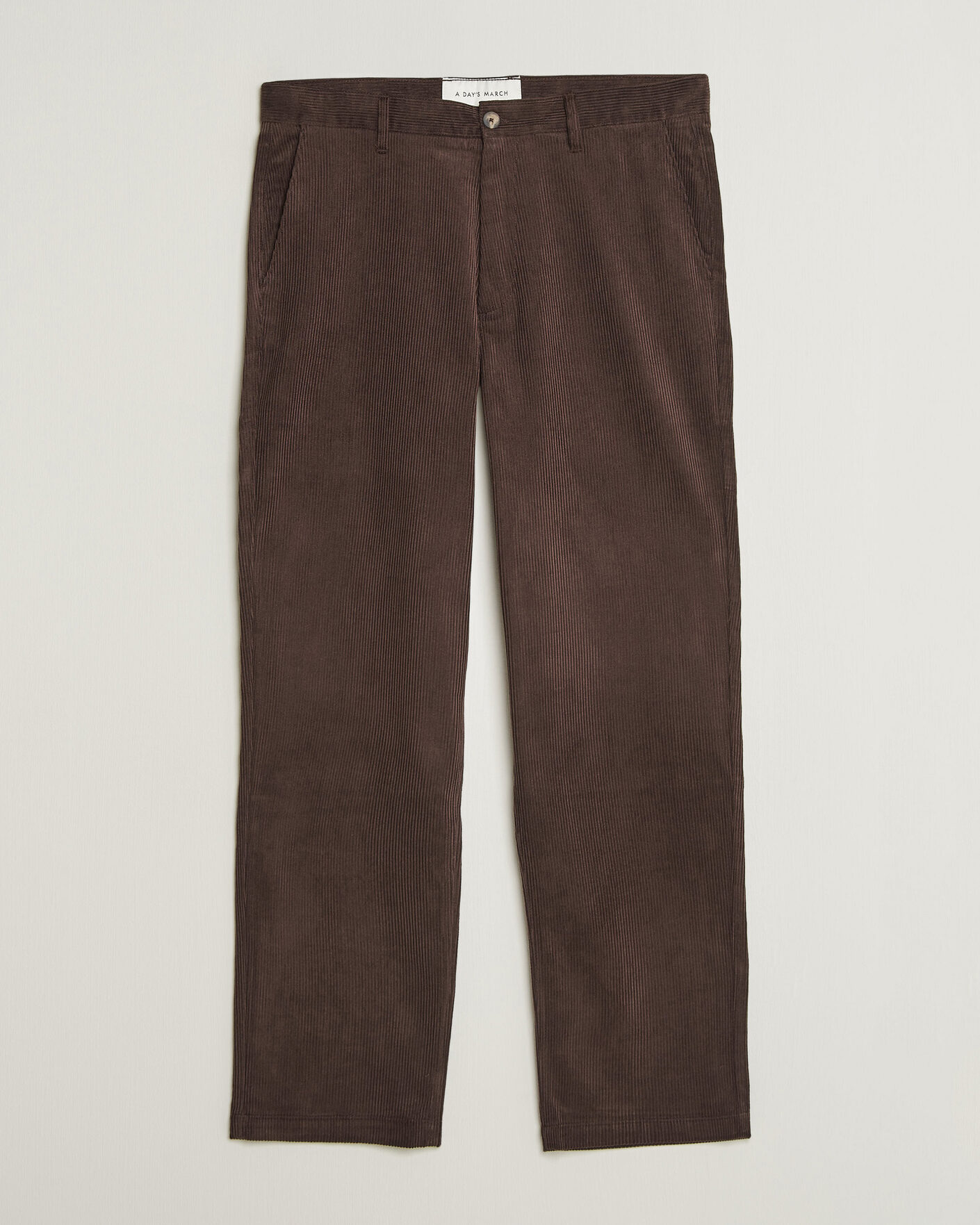 Mies | Housut | A Day's March | Redwood Corduroy Trousers Dark Brown