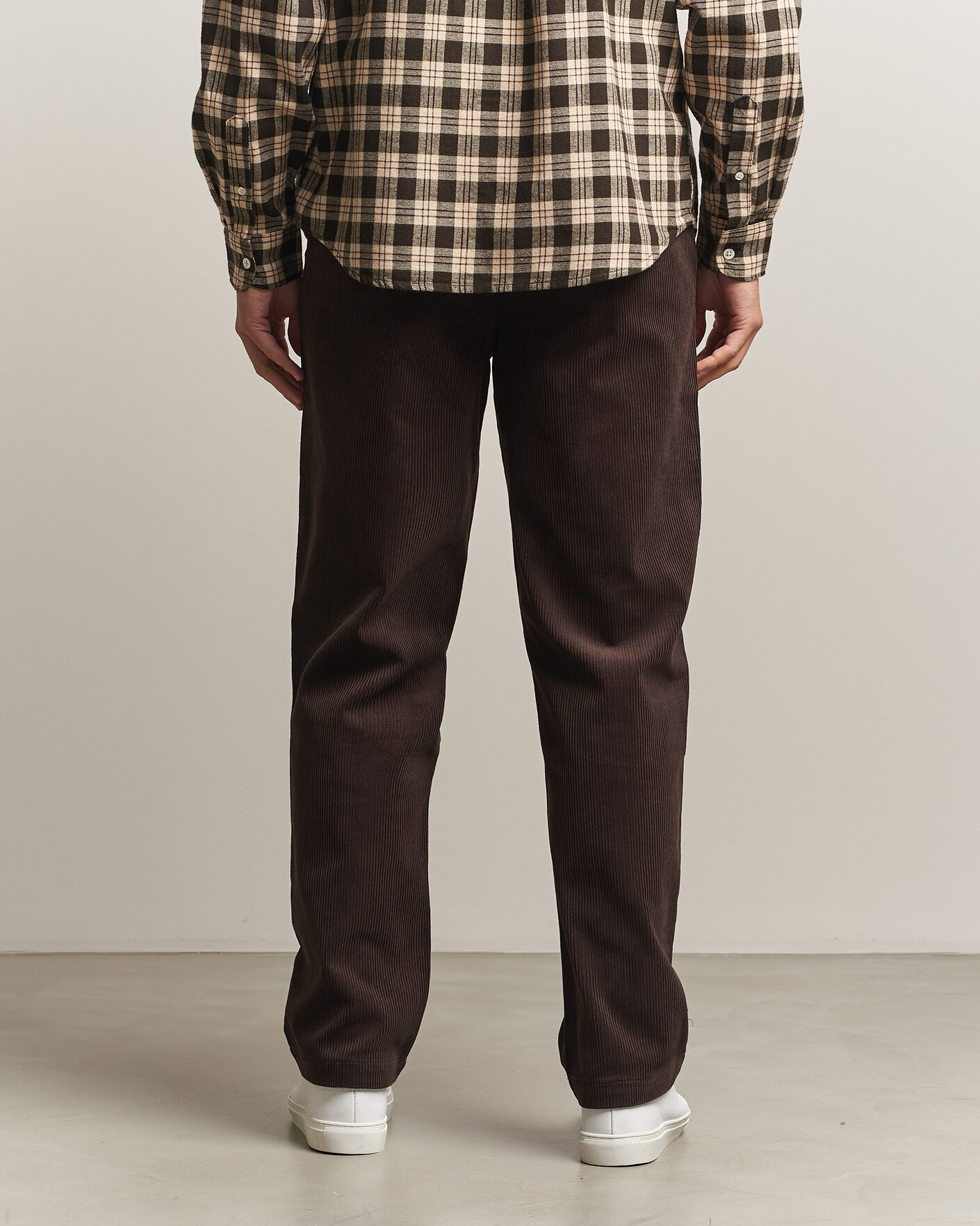 Mies | Housut | A Day's March | Redwood Corduroy Trousers Dark Brown