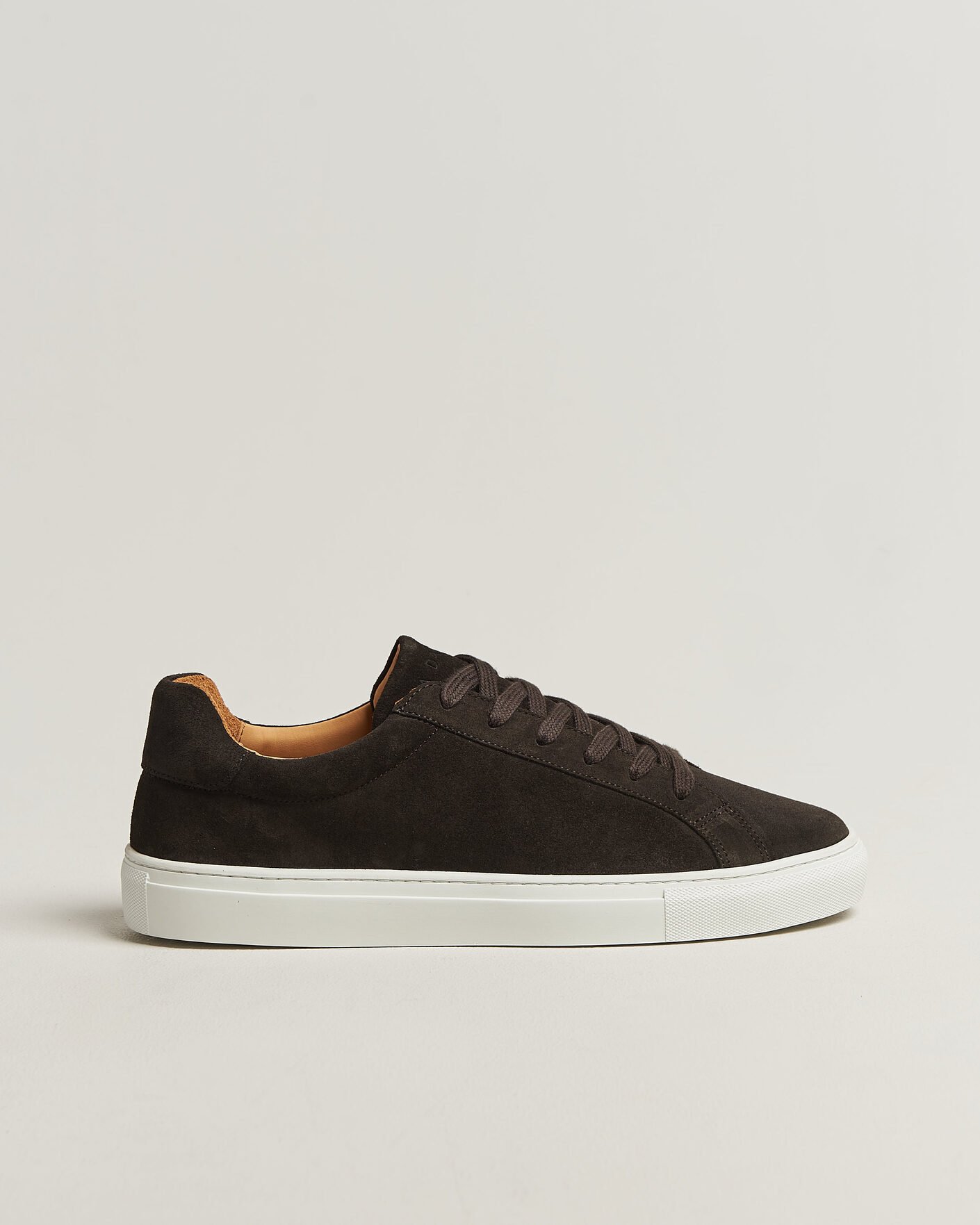 Mies | Tennarit | A Day's March | Marching Suede Sneaker Chocolate