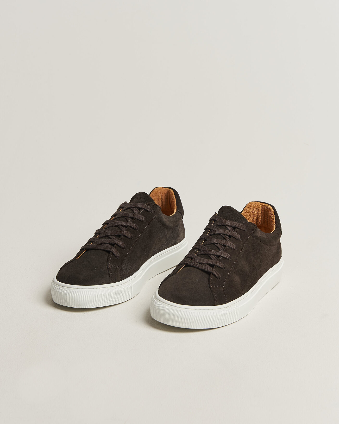 Mies | Tennarit | A Day's March | Marching Suede Sneaker Chocolate