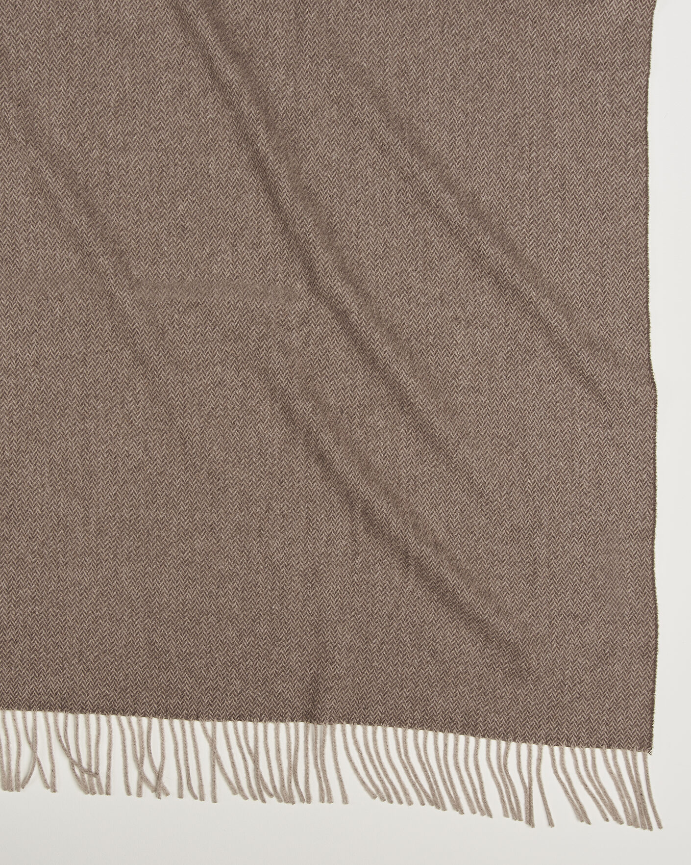 Mies | Tekstiilit | Ralph Lauren Home | Jax Wool/Cashmere Throw Blanket Chocolate Brown