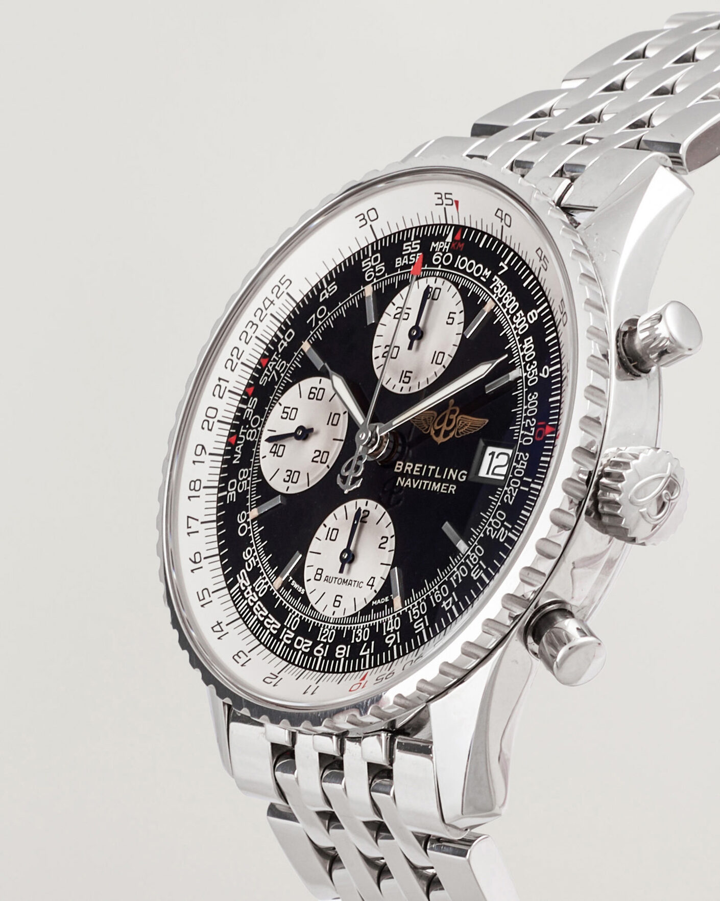 Mies | Pre-Owned & Vintage Watches | Breitling Pre-Owned | Old Navitimer