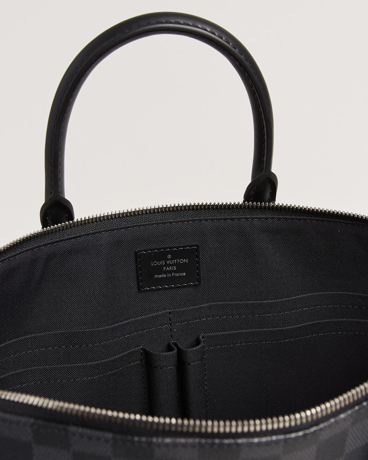 Mies | Pre-Owned & Vintage Bags | Louis Vuitton Pre-Owned | Porte Documents Bag Damier Graphite