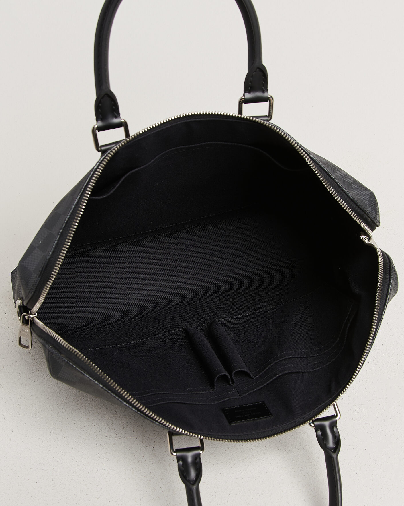 Mies | Pre-Owned & Vintage Bags | Louis Vuitton Pre-Owned | Porte Documents Bag Damier Graphite
