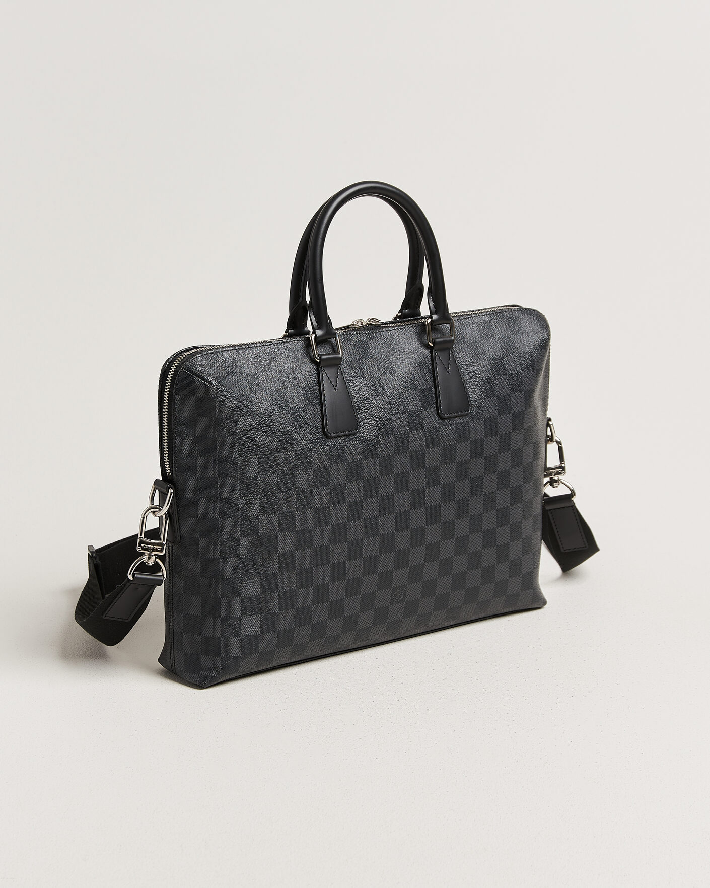 Mies | Pre-Owned & Vintage Bags | Louis Vuitton Pre-Owned | Porte Documents Bag Damier Graphite