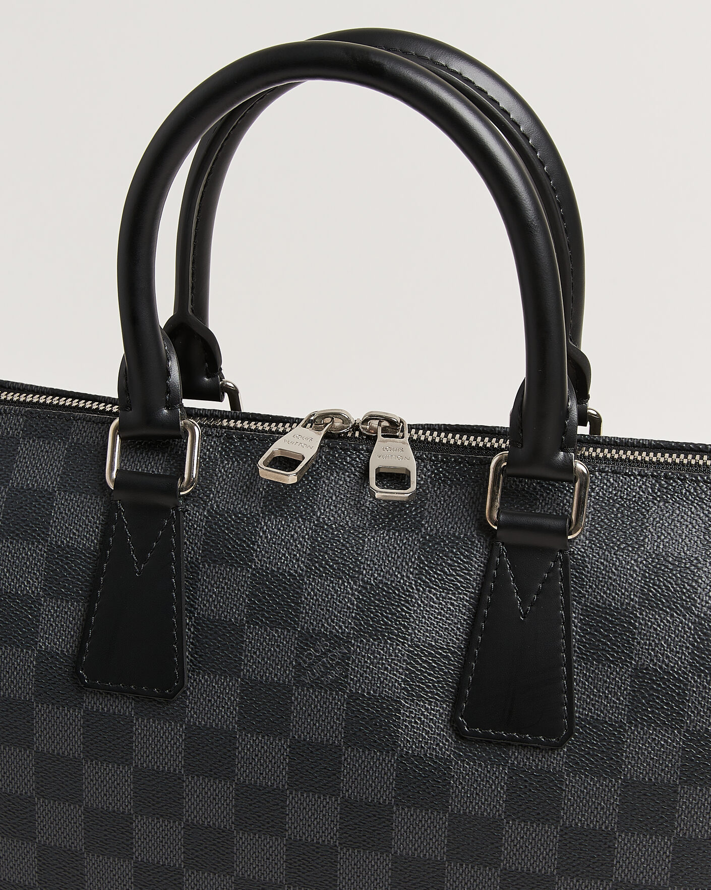 Mies | Pre-Owned & Vintage Bags | Louis Vuitton Pre-Owned | Porte Documents Bag Damier Graphite