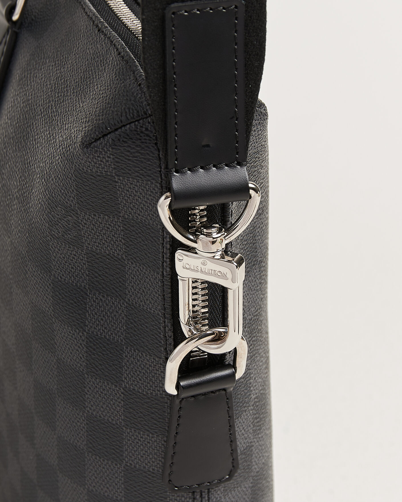 Mies | Pre-Owned & Vintage Bags | Louis Vuitton Pre-Owned | Porte Documents Bag Damier Graphite