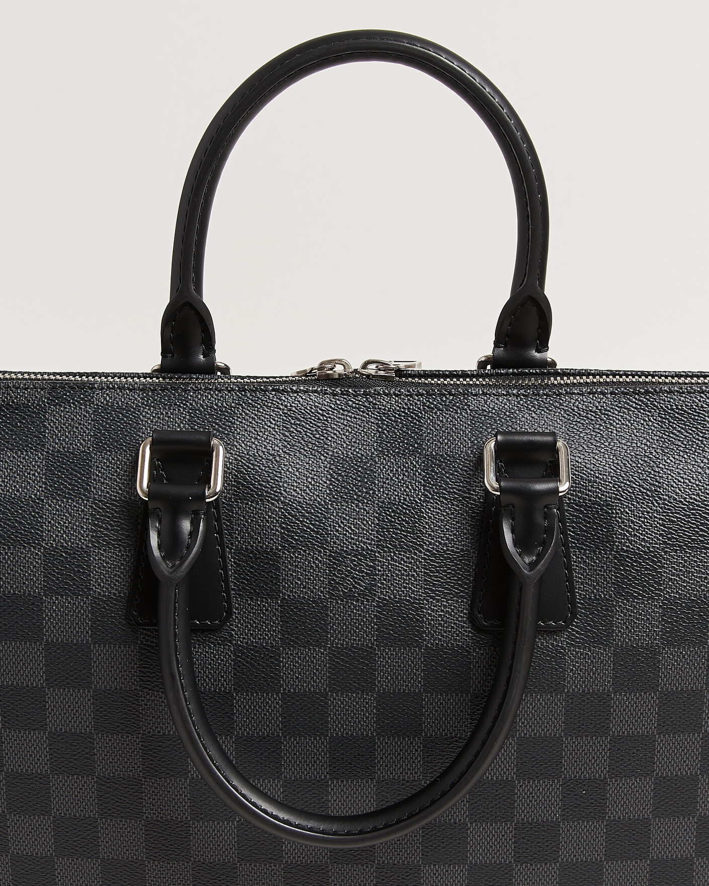Mies | Pre-Owned & Vintage Bags | Louis Vuitton Pre-Owned | Porte Documents Bag Damier Graphite