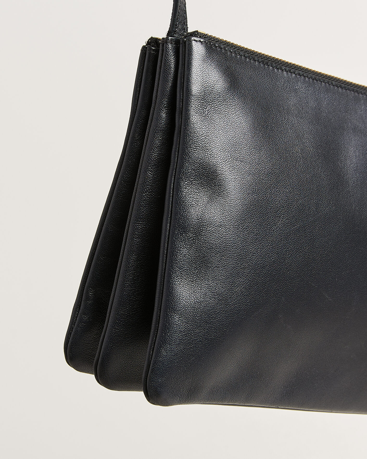Mies | Pre-Owned & Vintage Bags | Celine Pre-Owned | Trio Bag Medium Leather Black