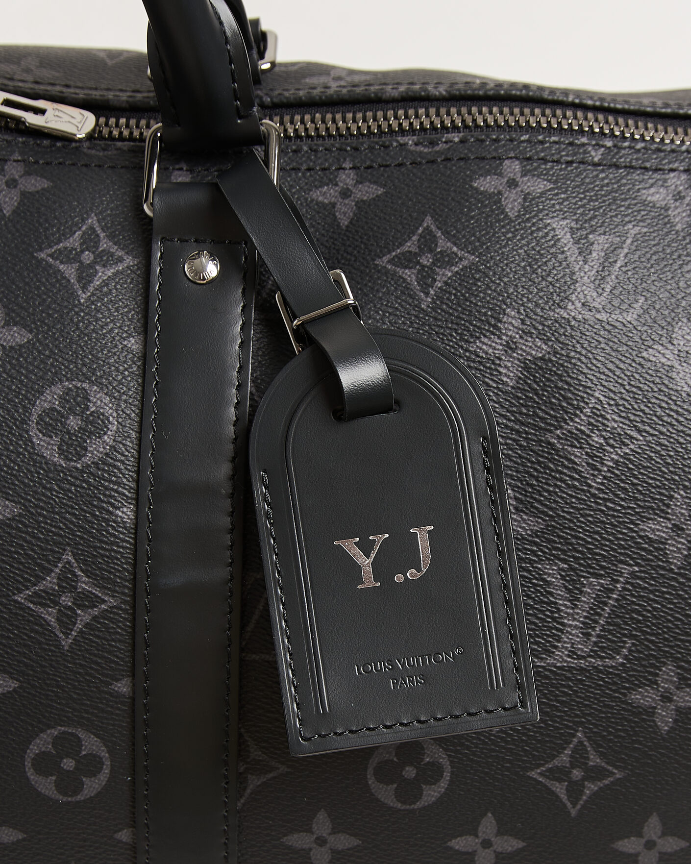 Mies | Pre-Owned & Vintage Bags | Louis Vuitton Pre-Owned | Keepall 55 Bandoulière Monogram Eclipse
