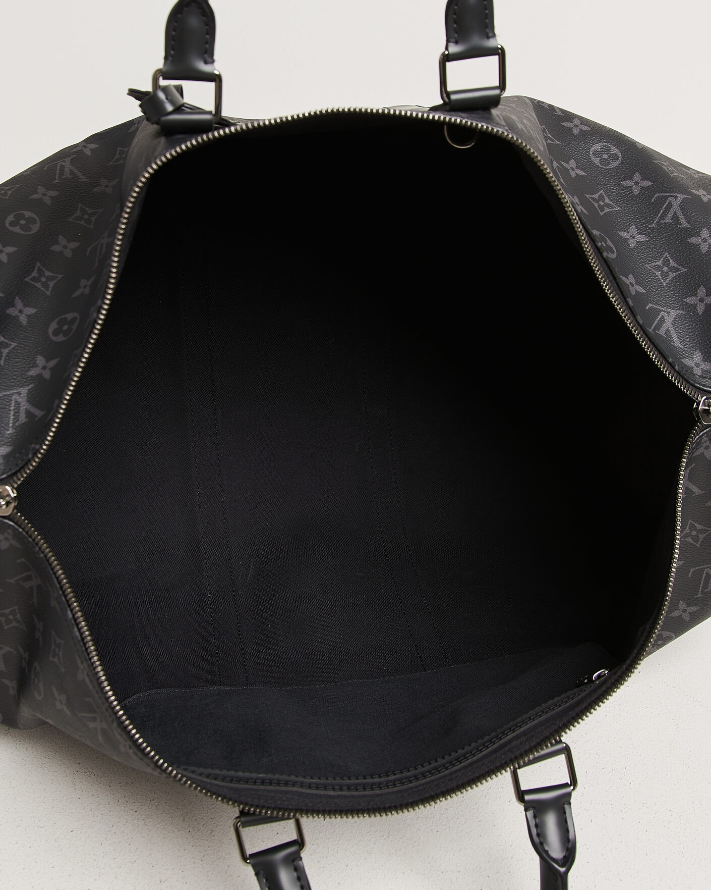 Mies | Pre-Owned & Vintage Bags | Louis Vuitton Pre-Owned | Keepall 55 Bandoulière Monogram Eclipse