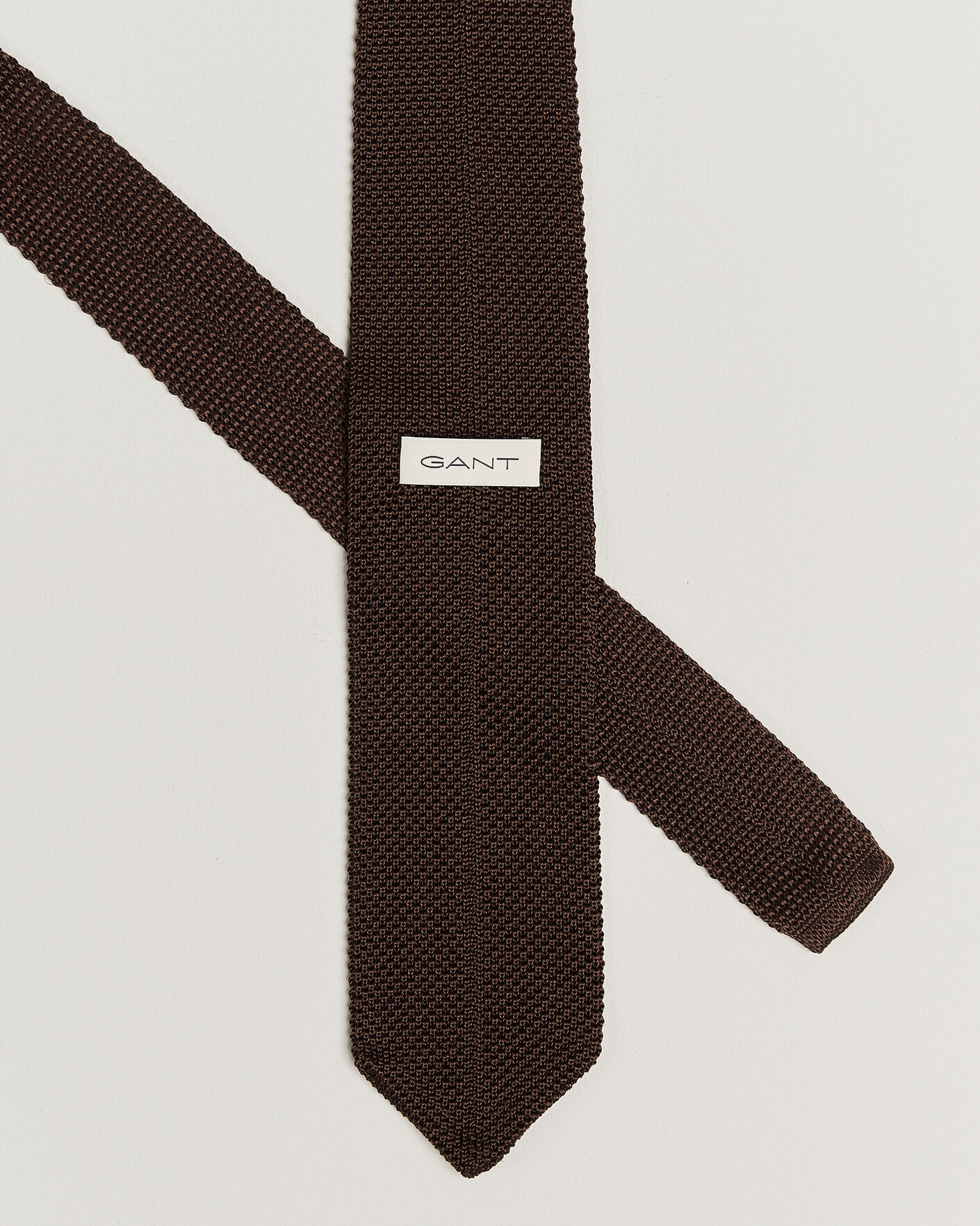 Mies | Solmiot | Gant | Silk Knitted Tie Shadow Brown