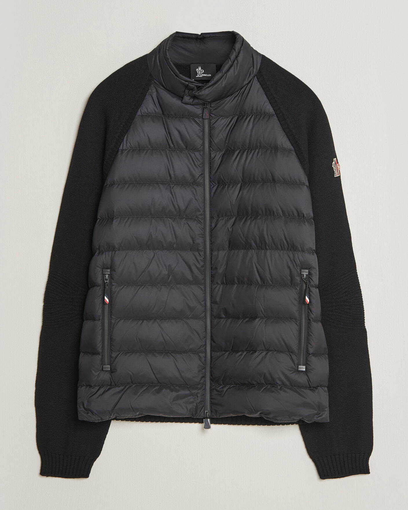 Mies | Takit | Moncler Grenoble | Padded Hybrid Cardigan Black