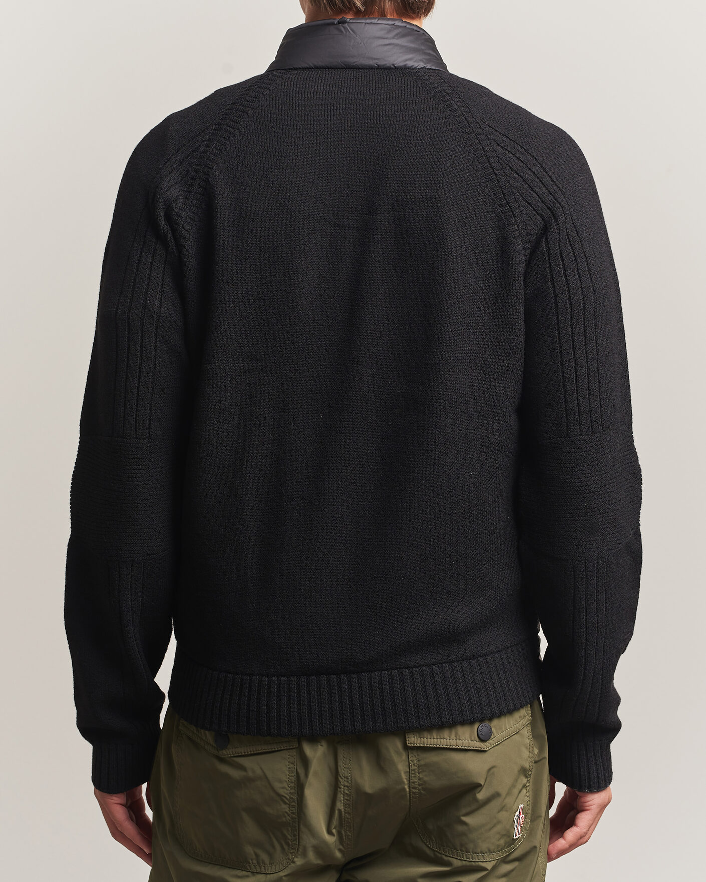 Mies | Takit | Moncler Grenoble | Padded Hybrid Cardigan Black