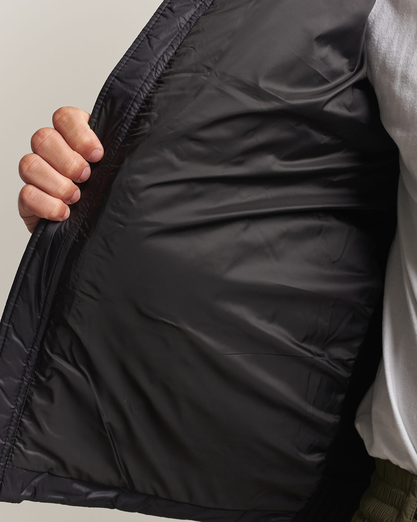 Mies | Takit | Moncler Grenoble | Padded Hybrid Cardigan Black