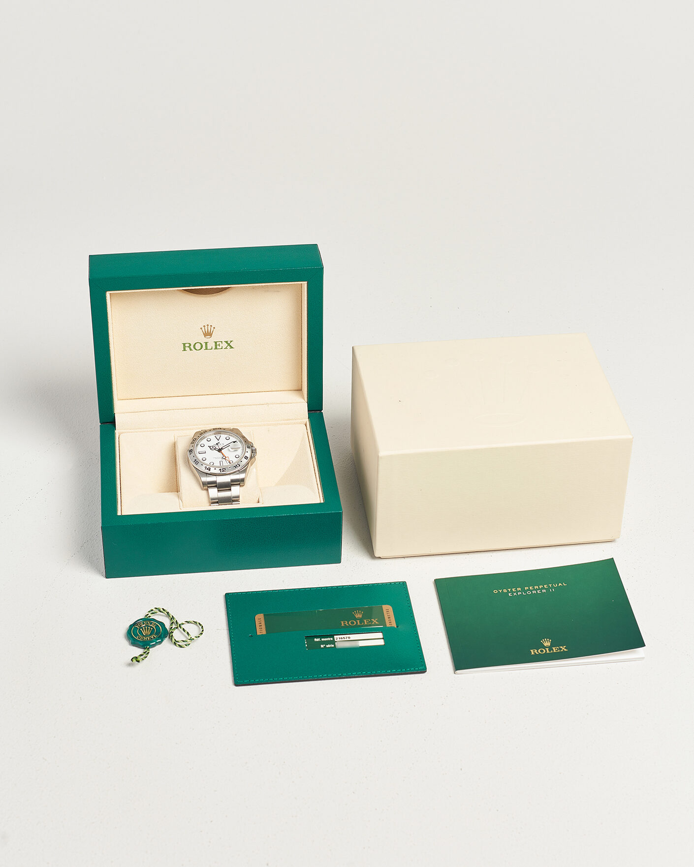 Mies | Pre-Owned & Vintage Watches | Rolex Pre-Owned | Explorer II 216570 