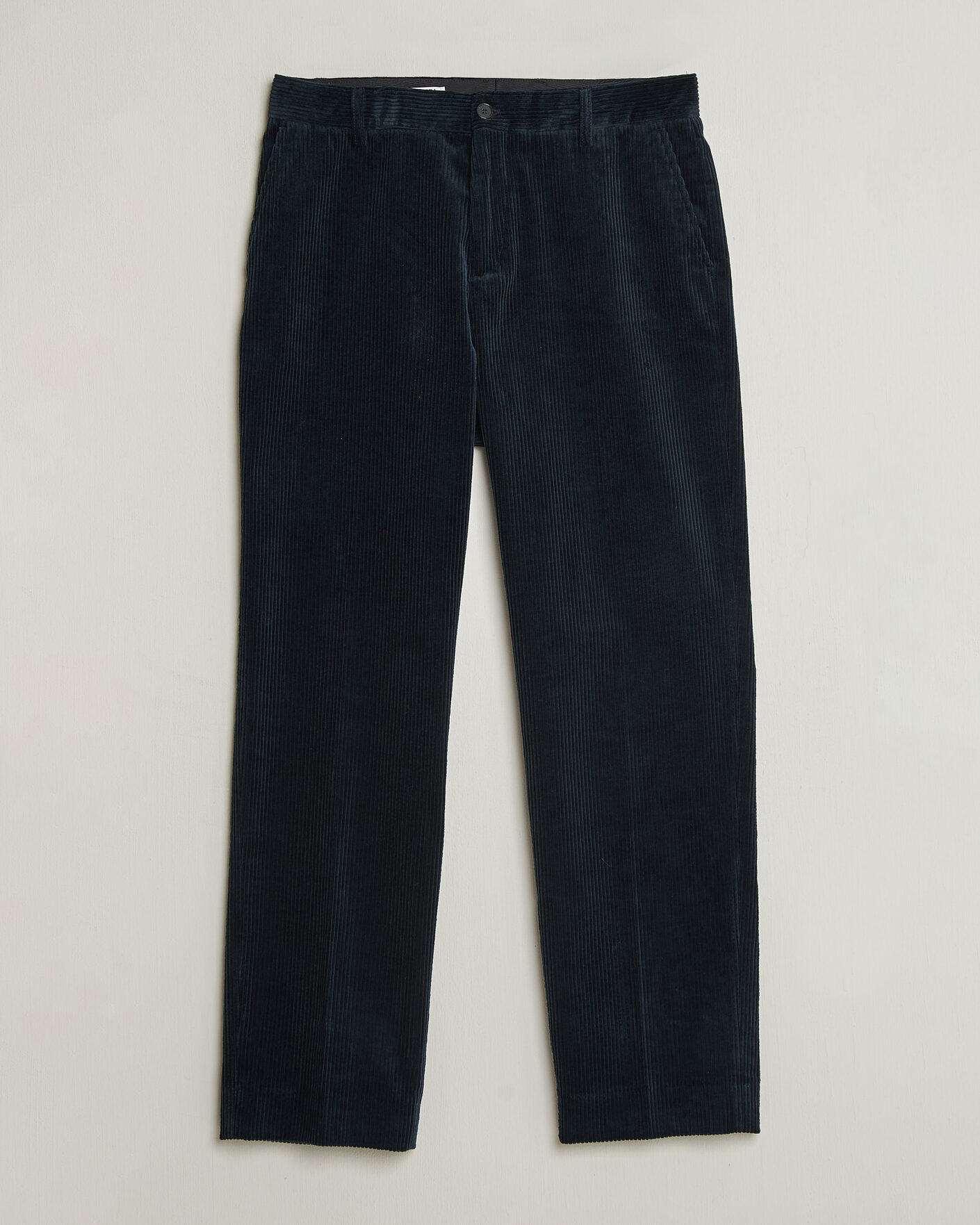 Mies | Housut | Filippa K | Julian Corduroy Chino Trousers Dark Navy