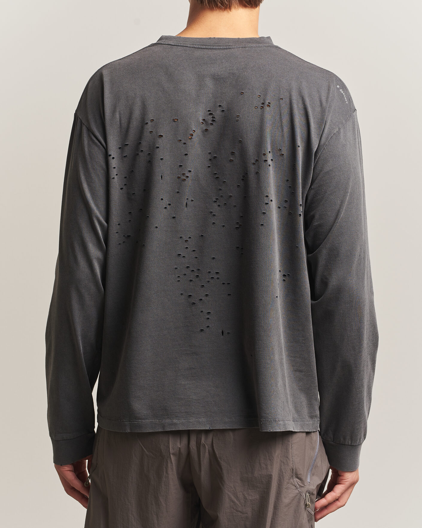 Mies | T-paidat | Satisfy | MothTech Long Sleeve T-Shirt Aged Black