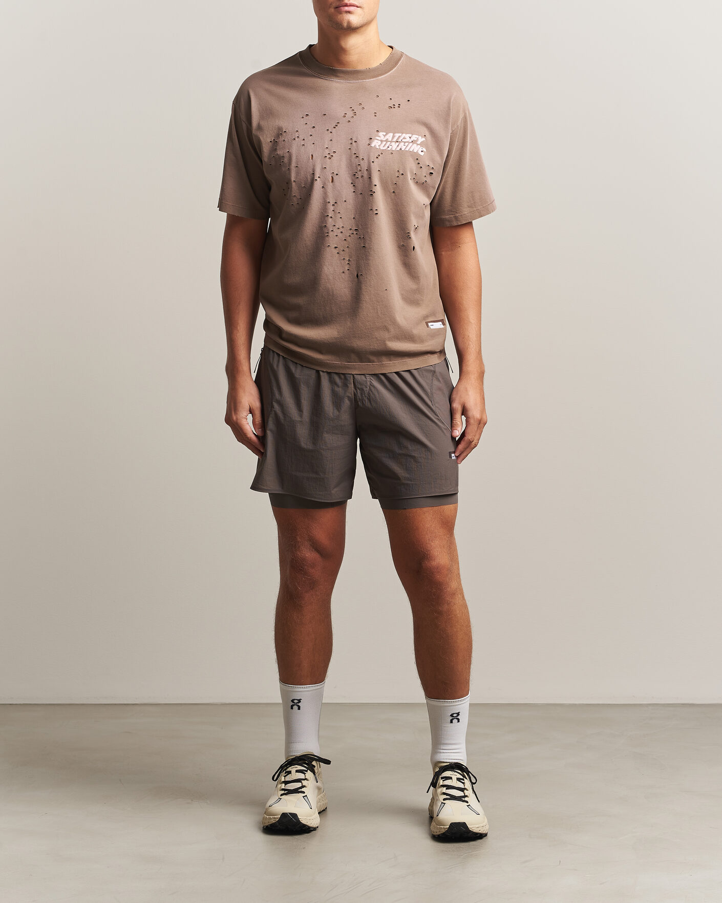 Mies | Shortsit | Satisfy | Rippy Cordura 5 Inch Shorts Subterranean