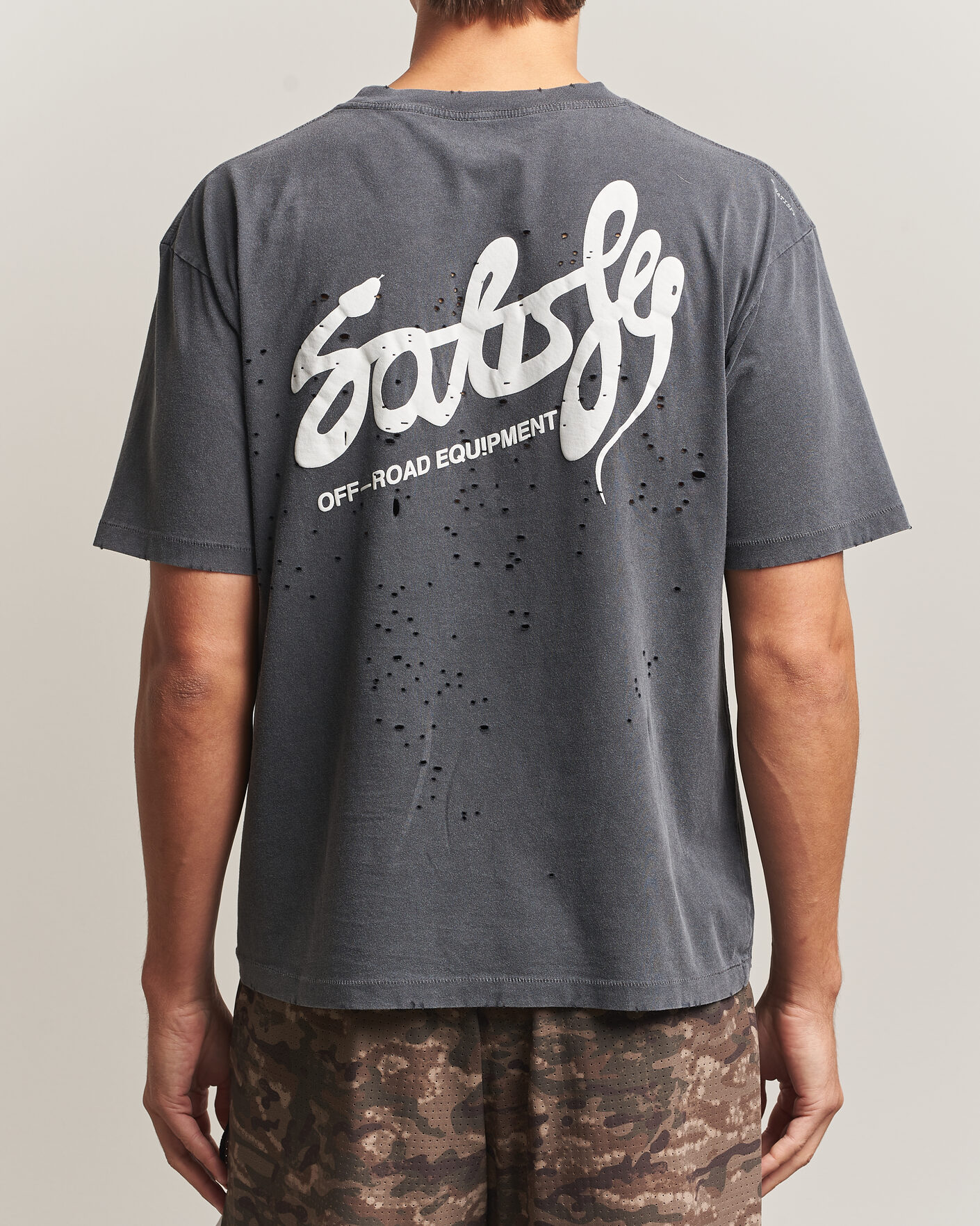 Mies | T-paidat | Satisfy | MothTech T-Shirt Aged Black Eagle
