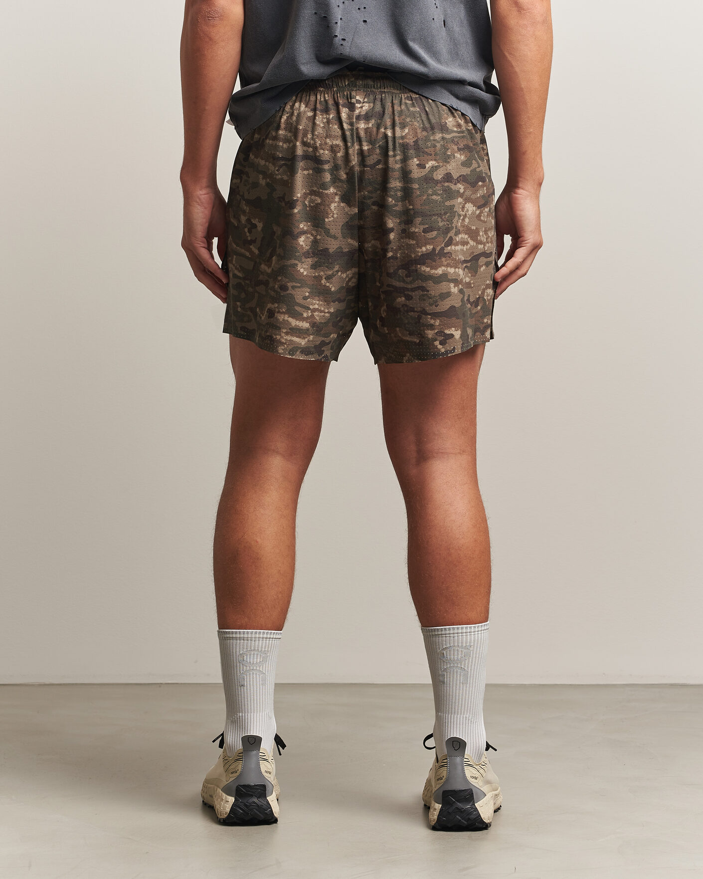 Mies | Shortsit | Satisfy | Space-O 5 Inch Shorts Overland Trek Camo