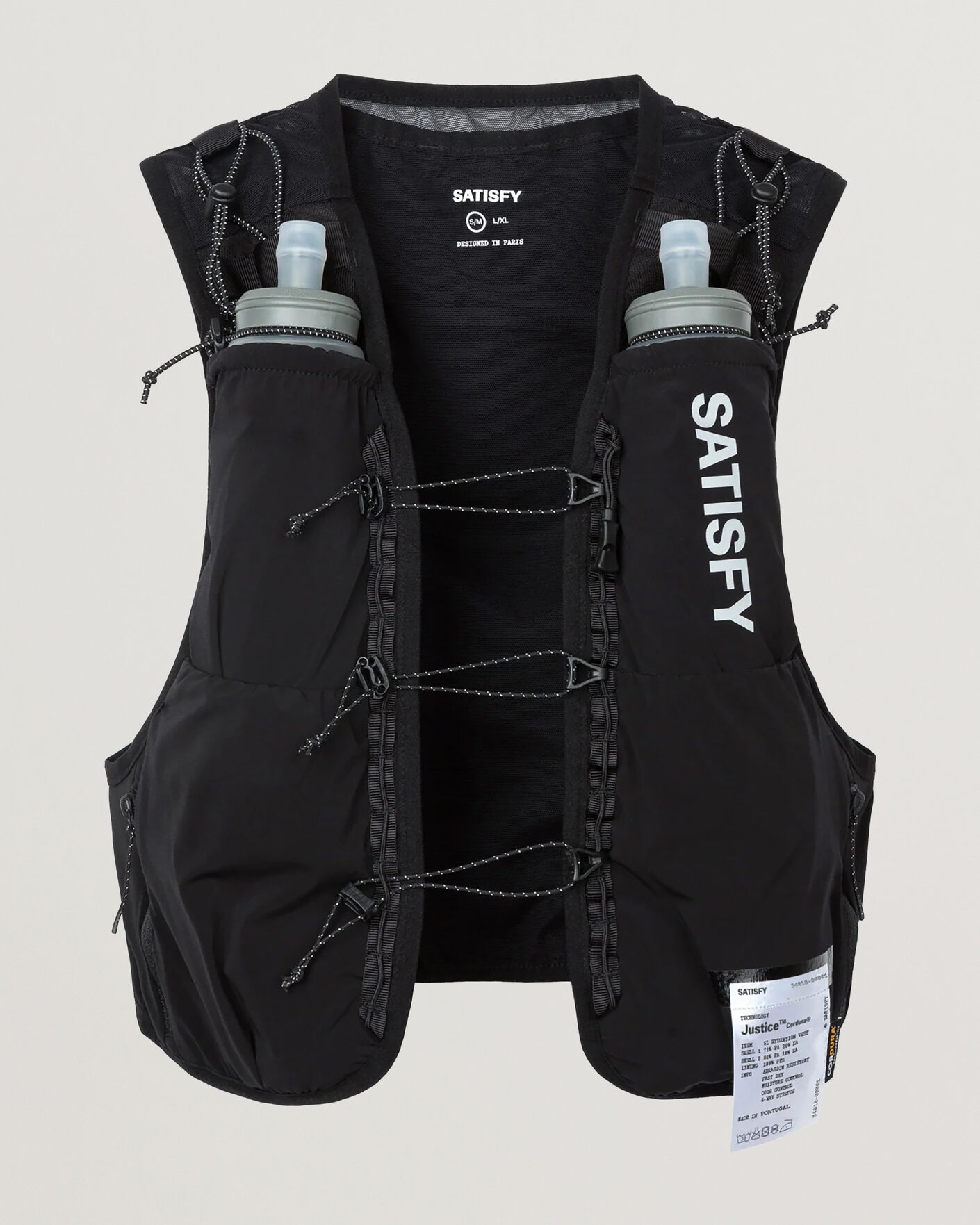 Mies | Active Asusteet | Satisfy | TechSilk Drift Cordura 5L Hydration Vest Black
