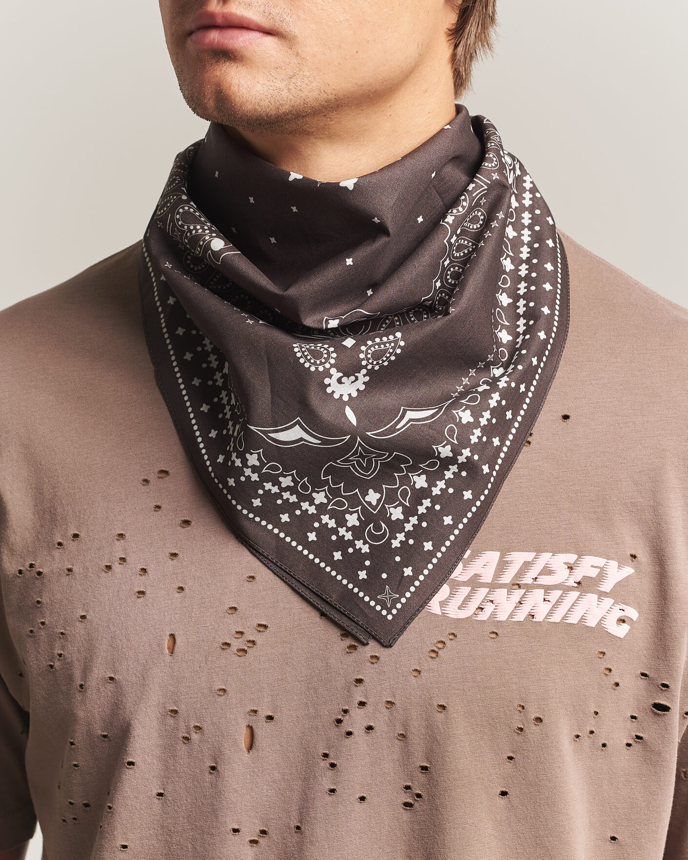 Mies | Huivit | Satisfy | SoftCell Bandana Sun Bleached Rain Drum