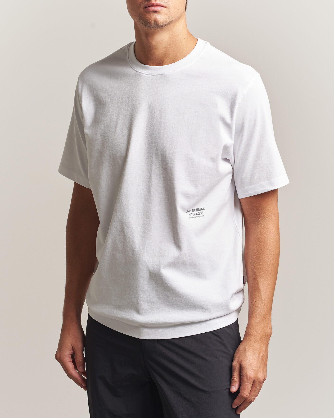 Mies | T-paidat | Pas Normal Studios | Off-Race Graphic T-Shirt White