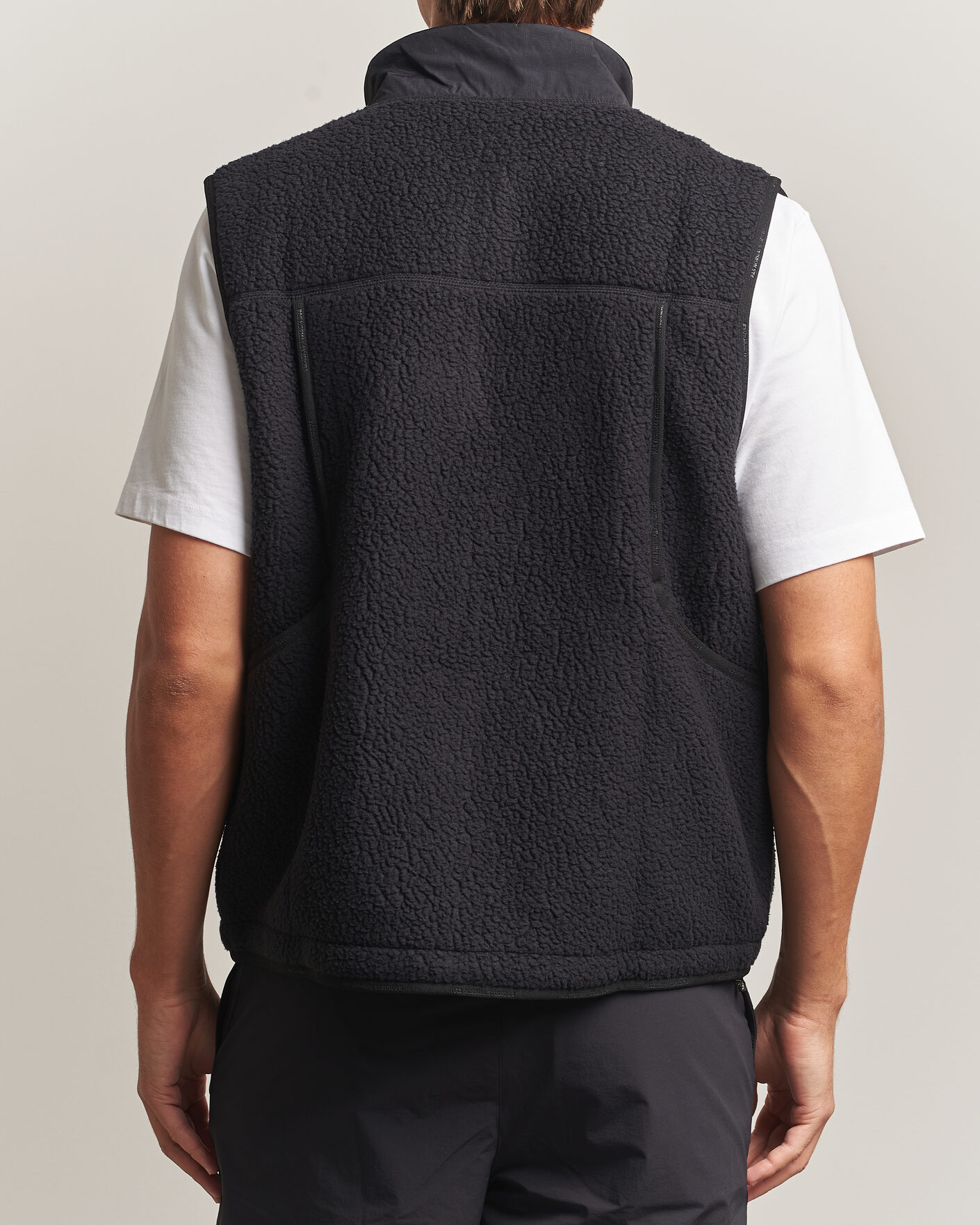 Mies | Puserot | Pas Normal Studios | Off-Race Pile Fleece Black