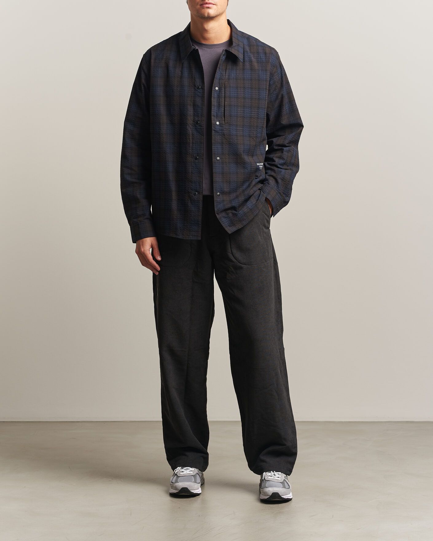 Mies | Housut | Pas Normal Studios | Off-Race Tech Corduroy Pants Black