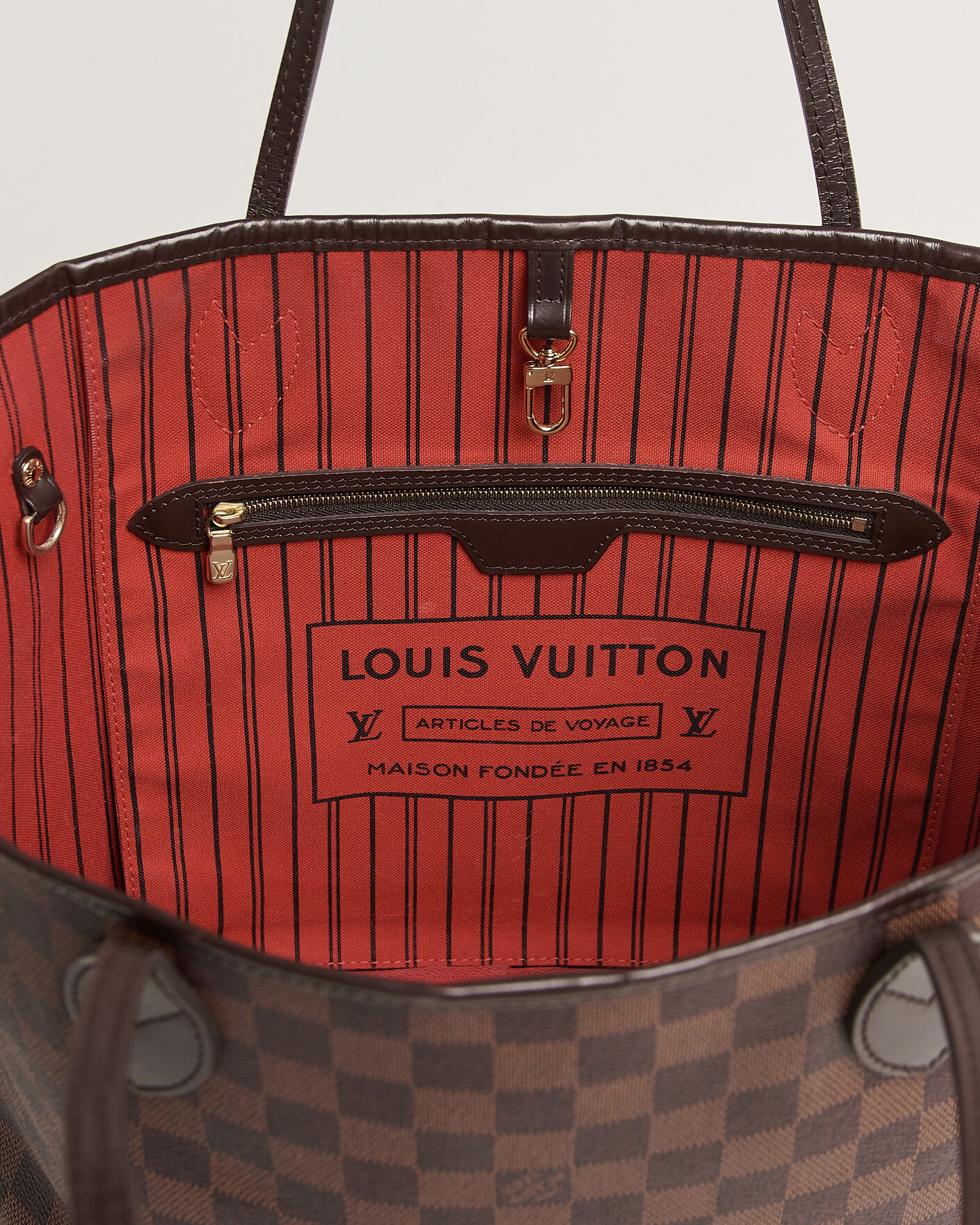 Mies | Pre-Owned & Vintage Bags | Louis Vuitton Pre-Owned | Neverfull MM Damier Ebene