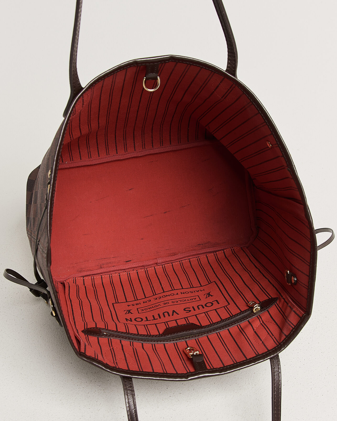 Mies | Pre-Owned & Vintage Bags | Louis Vuitton Pre-Owned | Neverfull MM Damier Ebene