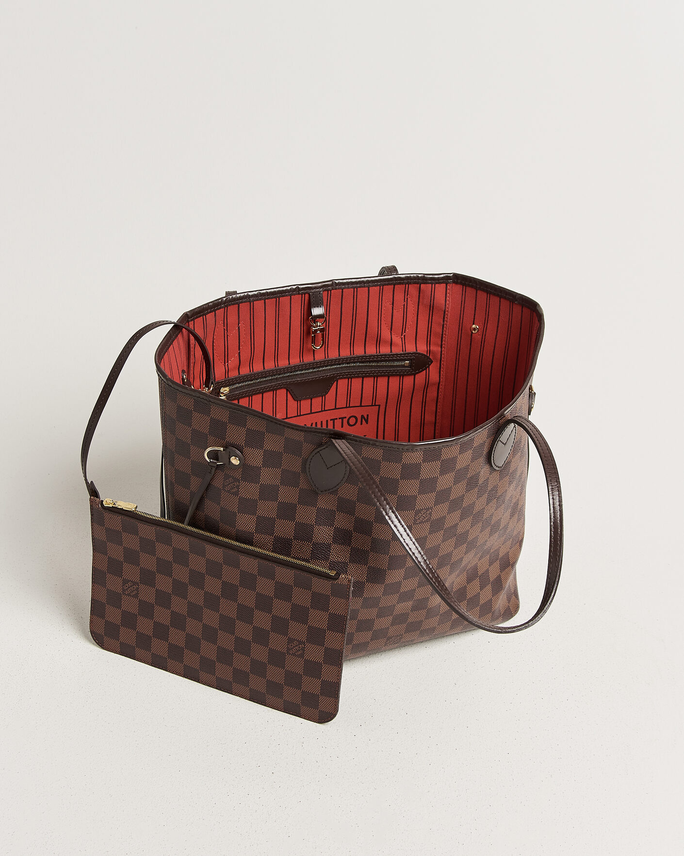 Mies | Pre-Owned & Vintage Bags | Louis Vuitton Pre-Owned | Neverfull MM Damier Ebene