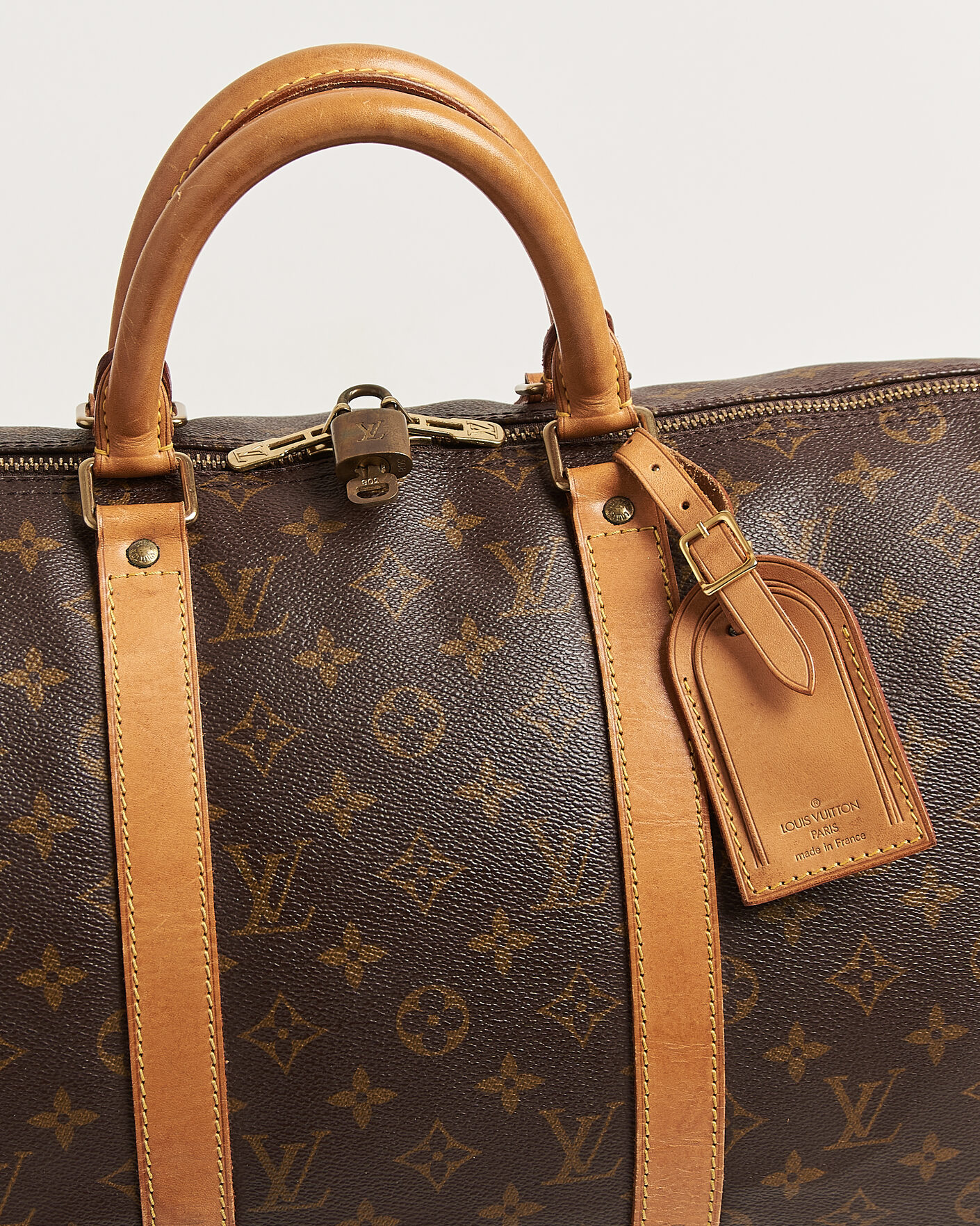 Mies | Pre-Owned & Vintage Bags | Louis Vuitton Pre-Owned | Keepall Bandouliére 50 Monogram