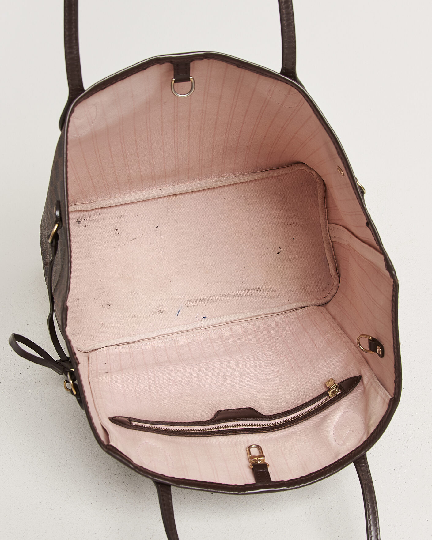 Mies | Pre-Owned & Vintage Bags | Louis Vuitton Pre-Owned | Neverfull MM Damier Ebene