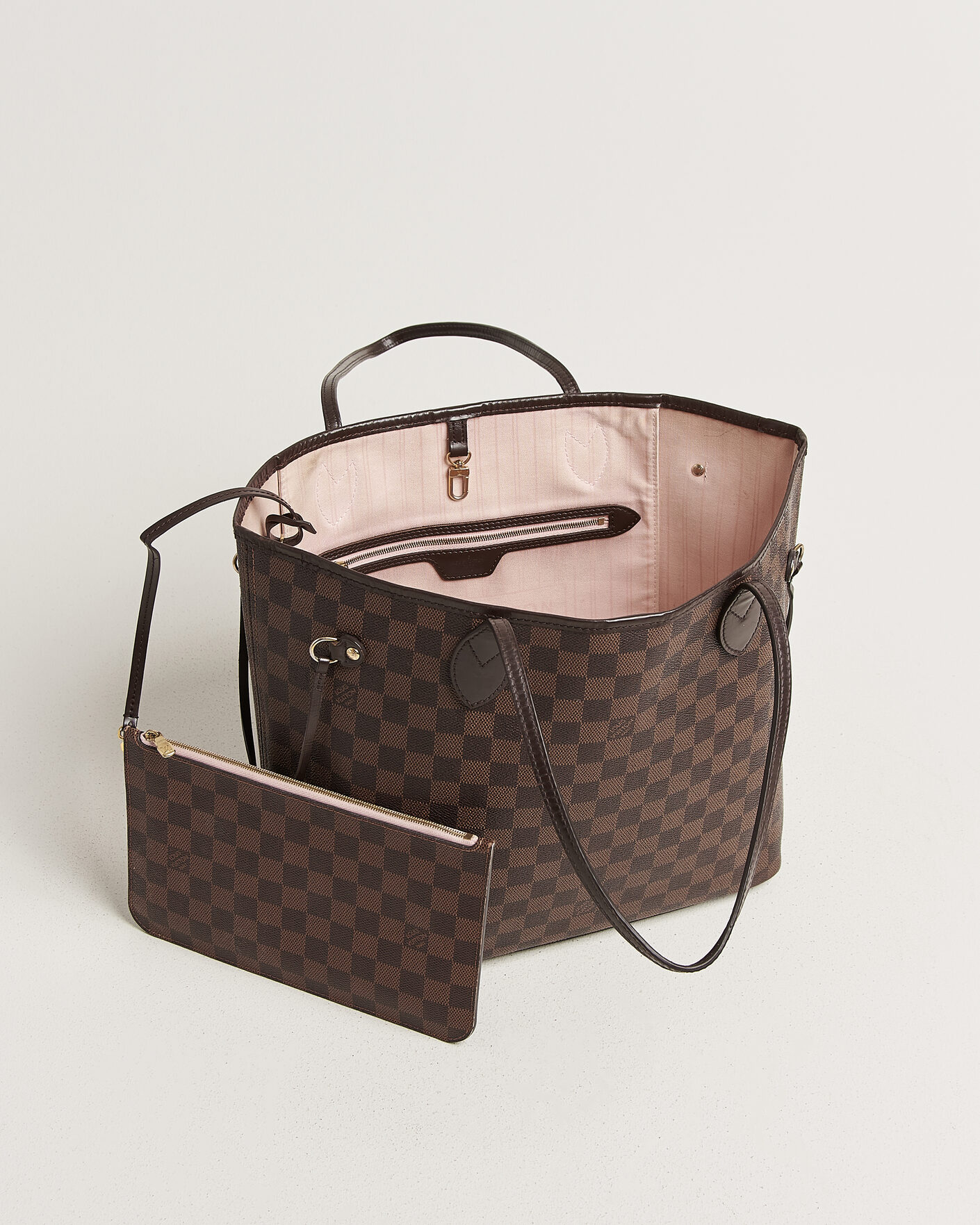 Mies | Pre-Owned & Vintage Bags | Louis Vuitton Pre-Owned | Neverfull MM Damier Ebene